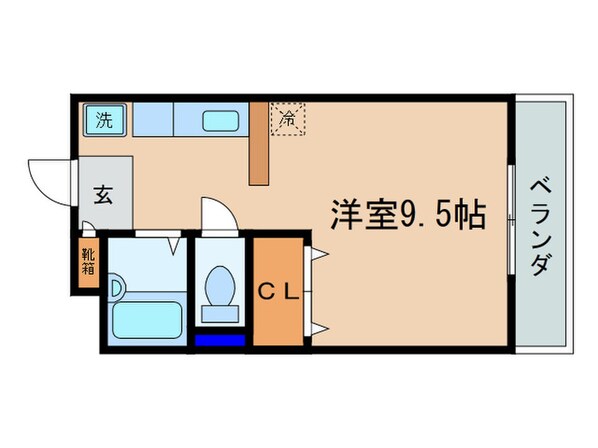 リカレント草津の物件間取画像